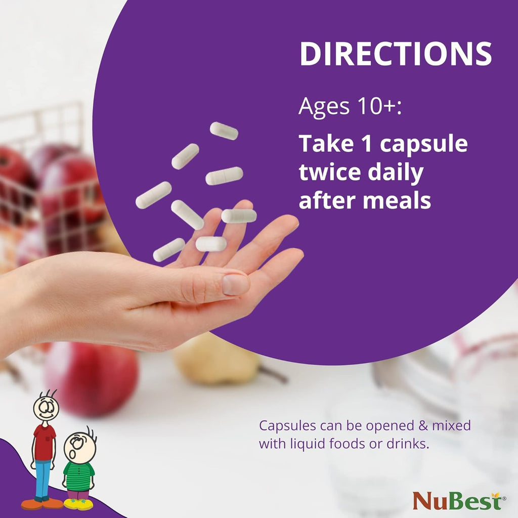 NuBest Tall 10+ powerful growth support for teens 60 capsules
