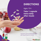 NuBest Tall 10+ powerful growth support for teens 60 capsules
