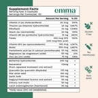 Emma Gut Heath Gas and bloating relief supplement - 60 capsules