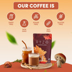 RYZE Organic Mushroom Coffee – Adaptogenic Blend for Energy, Focus & Mental Clarity
