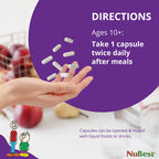 NuBest Tall 10+ powerful growth support for teens 60 capsules