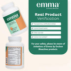 Emma Gut Heath Gas and bloating relief supplement - 60 capsules