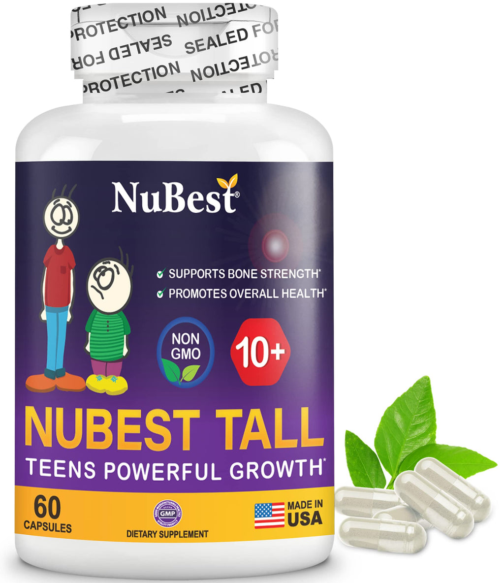 NuBest Tall 10+ powerful growth support for teens 60 capsules