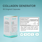 Biosil Collagen Booster Supplement - 120 Original Capsules - Patented ch-OSA Activator for Skin, Hair, Nails & Joints - Supports Natural Production - 60-Day Supply